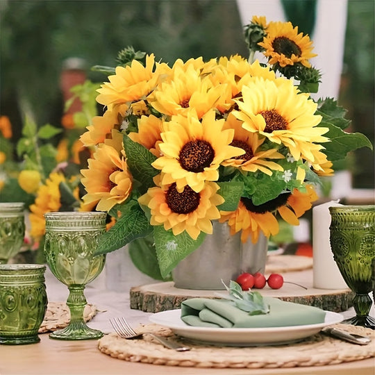 13 Vibrant Sunflower Bouquet