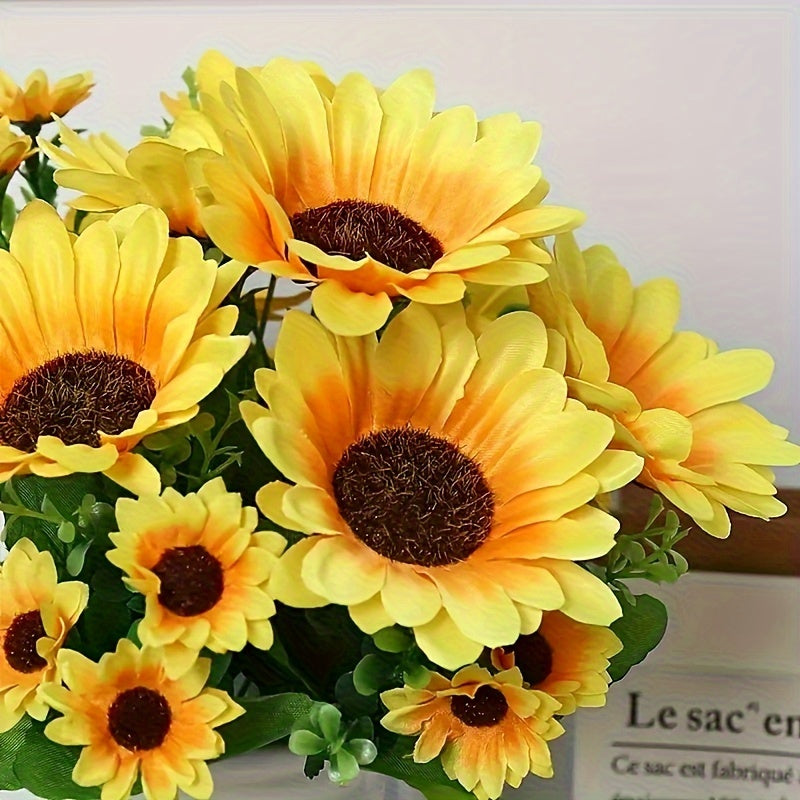 13 Radiant Sunflowers Bouquet