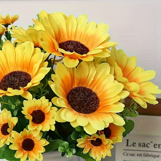 13 Radiant Sunflowers Bouquet