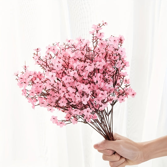 Set of 1 or 4 Realistic Cherry Blossom Artificial Flowers