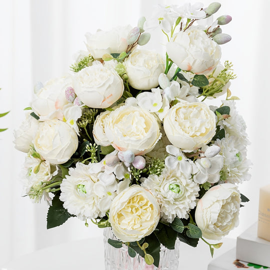 Single Artificial Peony Bouquet