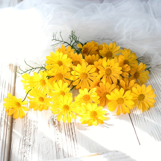 Set of 4 Artificial Daisy Bouquets