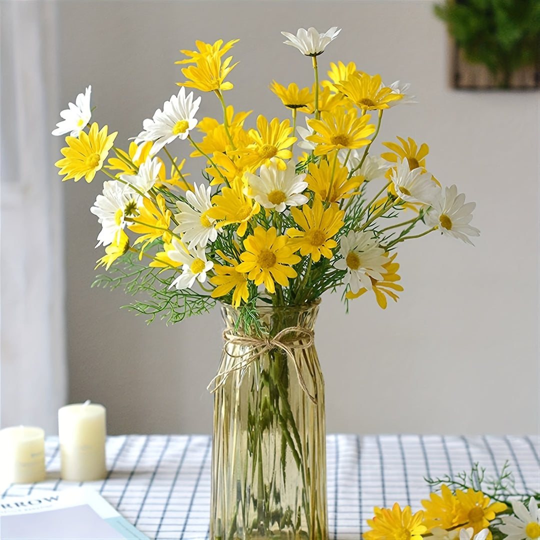 Set of 4 Artificial Daisy Bouquets