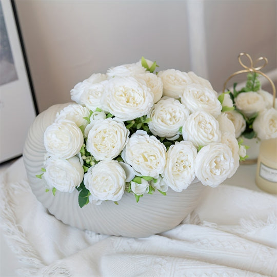 4-Piece Boho Chic Peony Bouquet