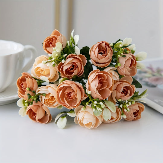 Elegant Artificial Rose Bouquet