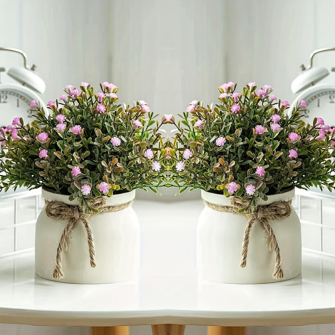 Set of 2/5 Realistic Artificial Lavender Potted Plants