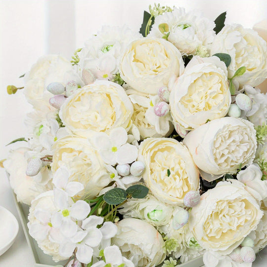 Single Artificial Peony Bouquet