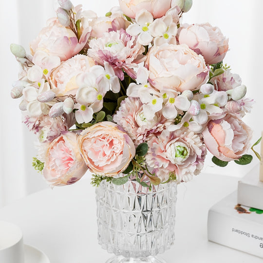 Single Artificial Peony Bouquet