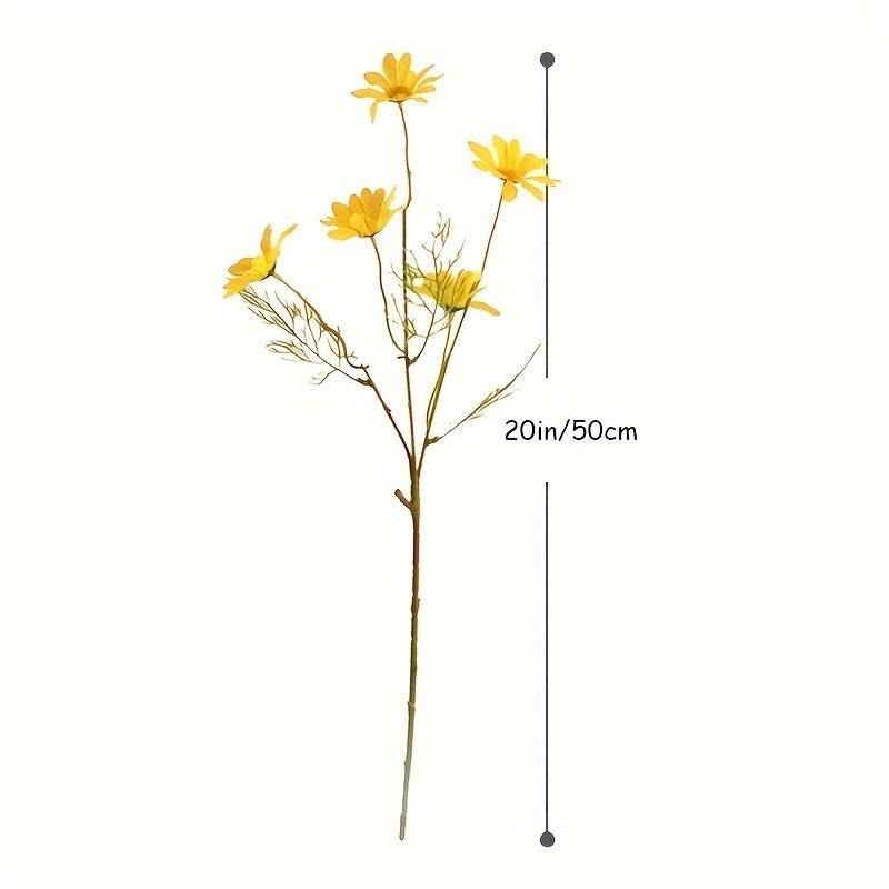 Set of 10 Realistic Daisy Bouquets