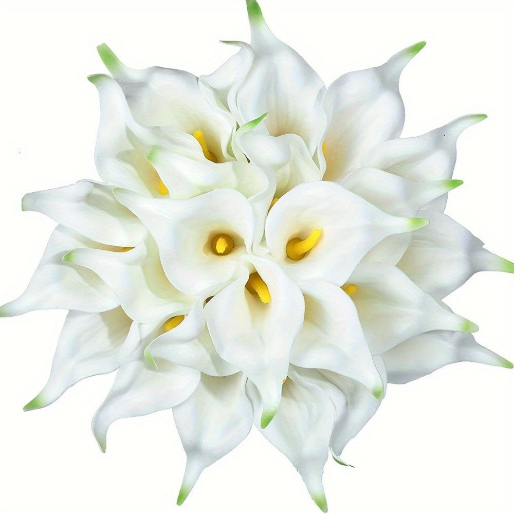 12 Lifelike Artificial Calla Lilies