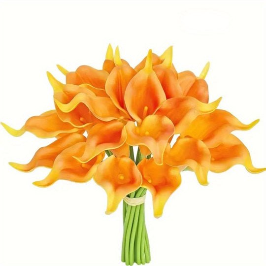 12 Lifelike Artificial Calla Lilies