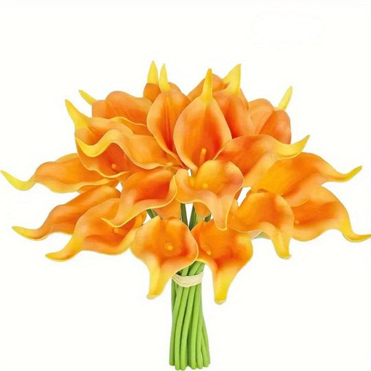 12 Lifelike Artificial Calla Lilies