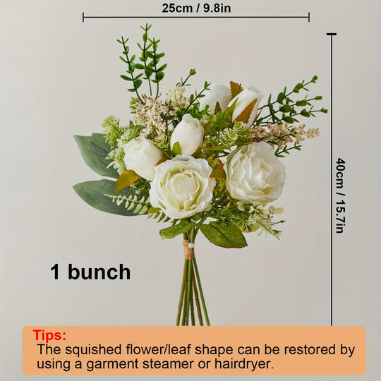 Artificial Ruyi Rose Bouquet