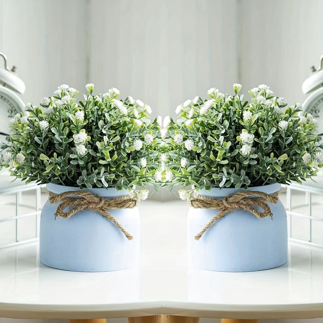 Set of 2/5 Realistic Artificial Lavender Potted Plants