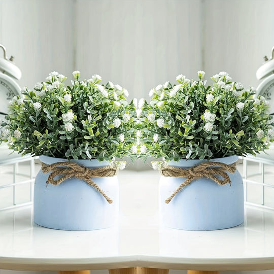 Set of 2/5 Realistic Artificial Lavender Potted Plants