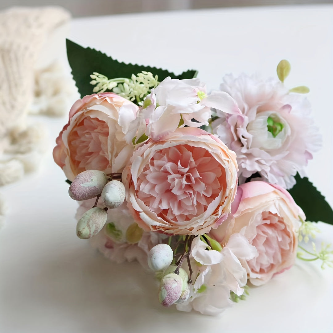 Single Artificial Peony Bouquet