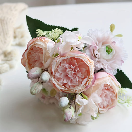 Single Artificial Peony Bouquet