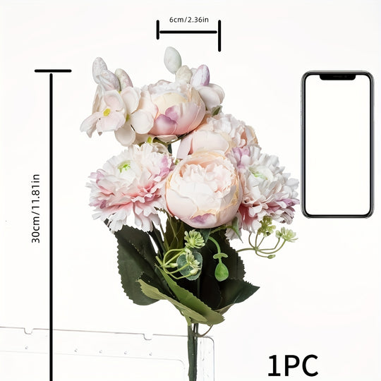 Single Artificial Peony Bouquet