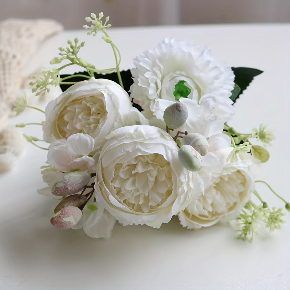 Single Artificial Peony Bouquet
