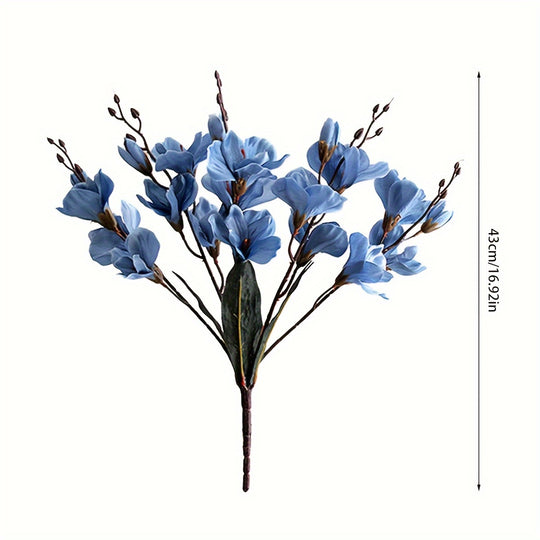Realistic Magnolia Bouquet Set