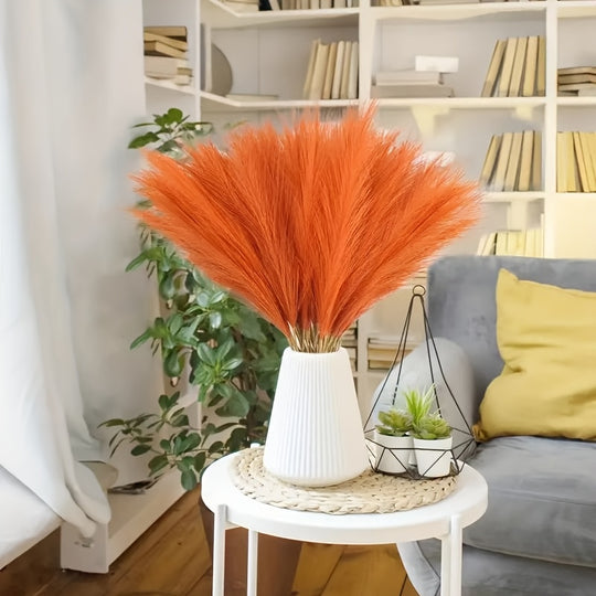 22-Piece Artificial Pampas Grass Stem Set