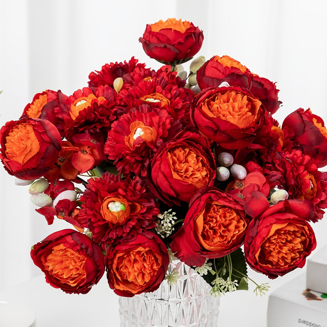 Single Artificial Peony Bouquet