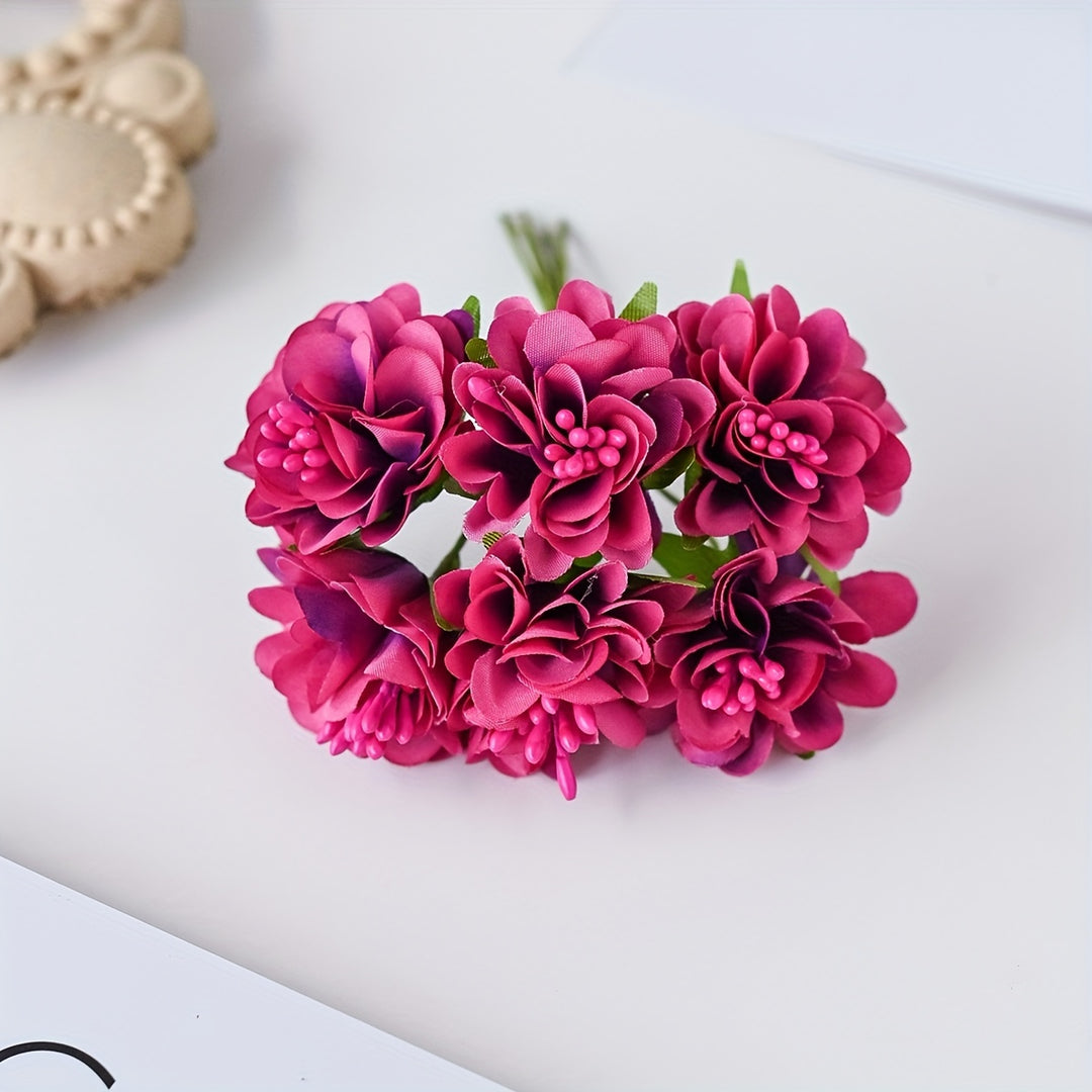 Mini Artificial Hydrangea Bouquet