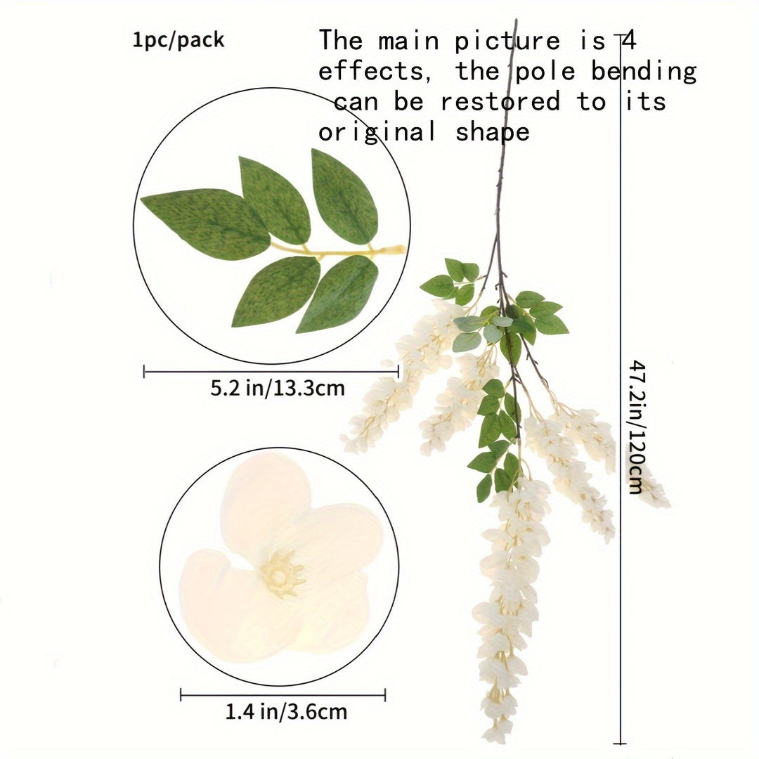 1pc Artificial Wisteria Flower