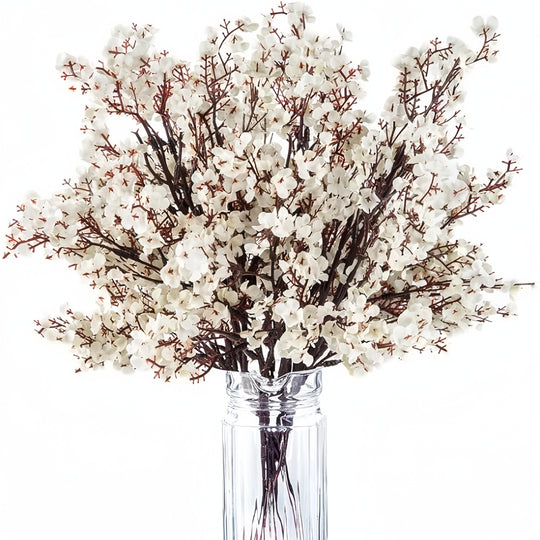 10-Piece Realistic Artificial Breath Flower Bouquet