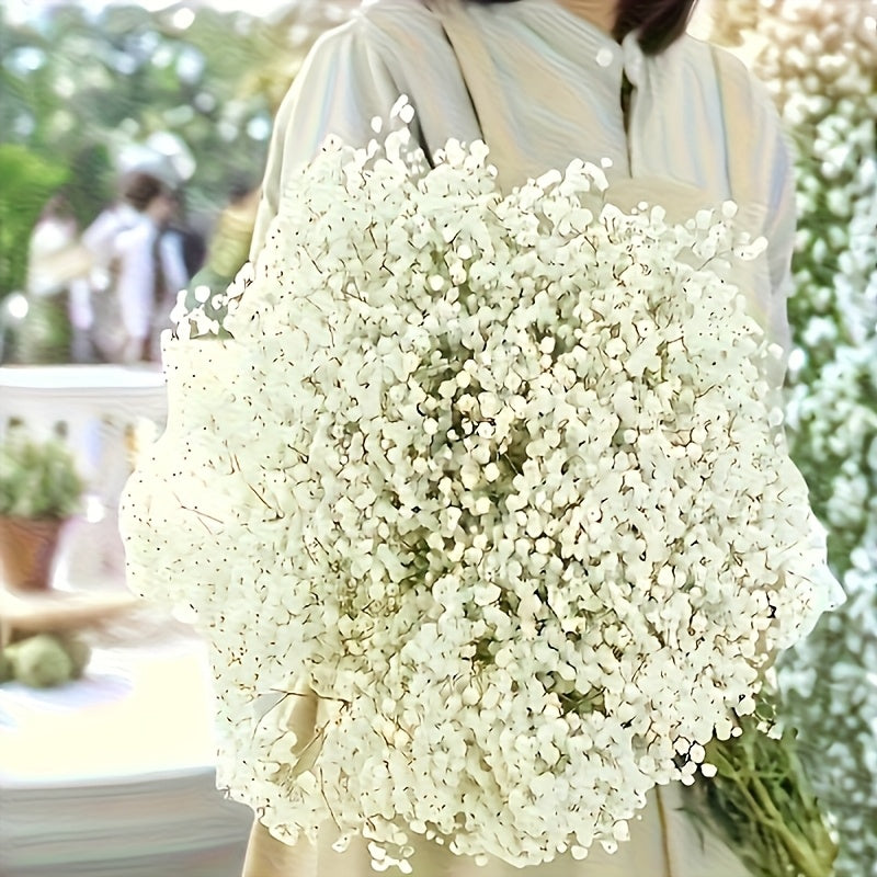 Set of 10 Bouquets Featuring 300 White Artificial Flowers