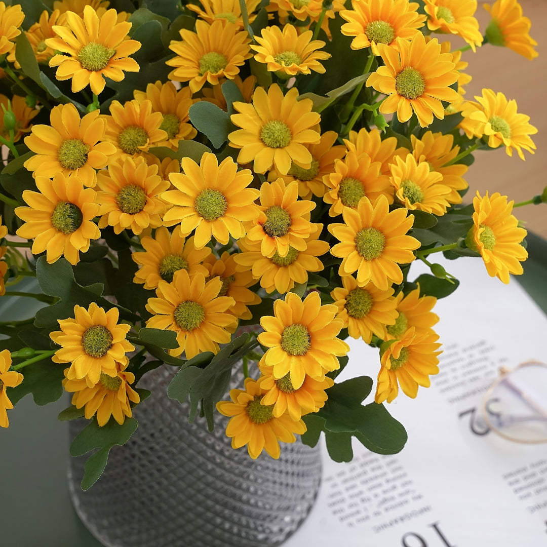 21 Vibrant Sunflower and Daisy Bouquets with Chamomile