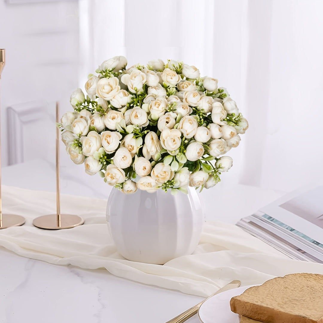 Elegant Artificial Rose Bouquet