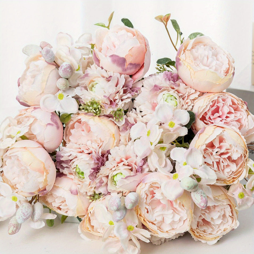 Single Artificial Peony Bouquet