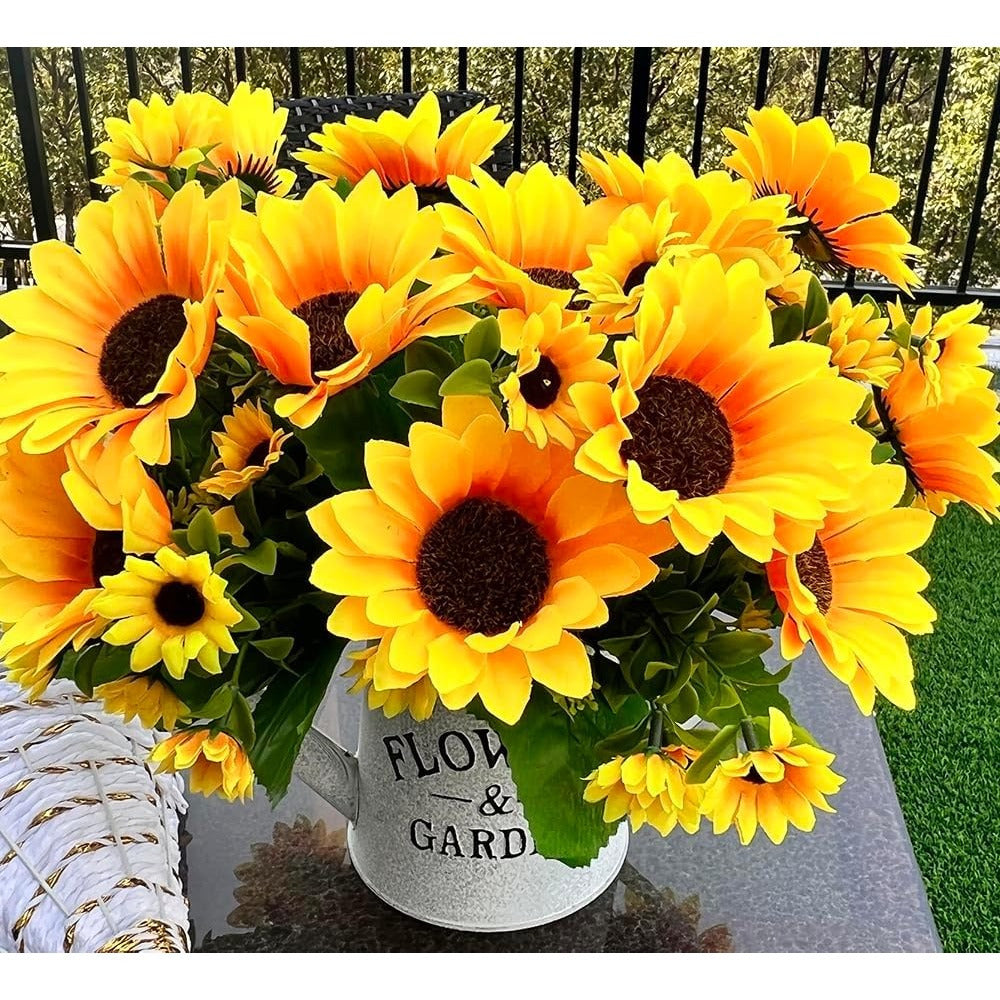5-Piece Silk Sunflower Bouquet