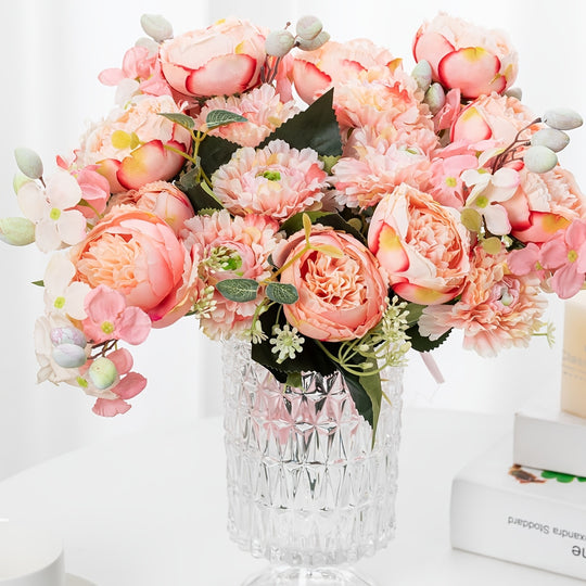 Single Artificial Peony Bouquet