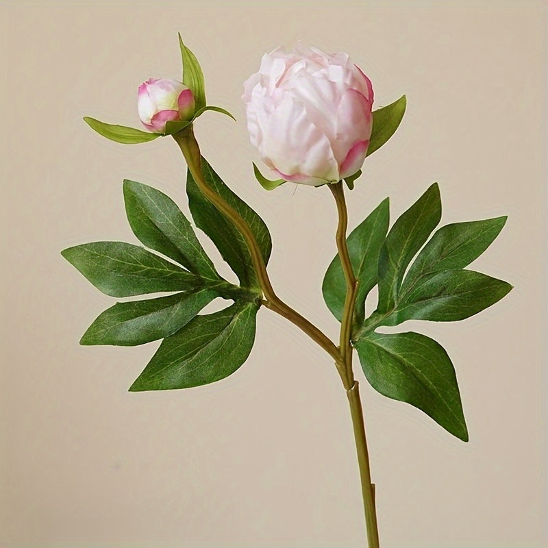 Set of 6 Realistic  Artificial Peony Flowers
