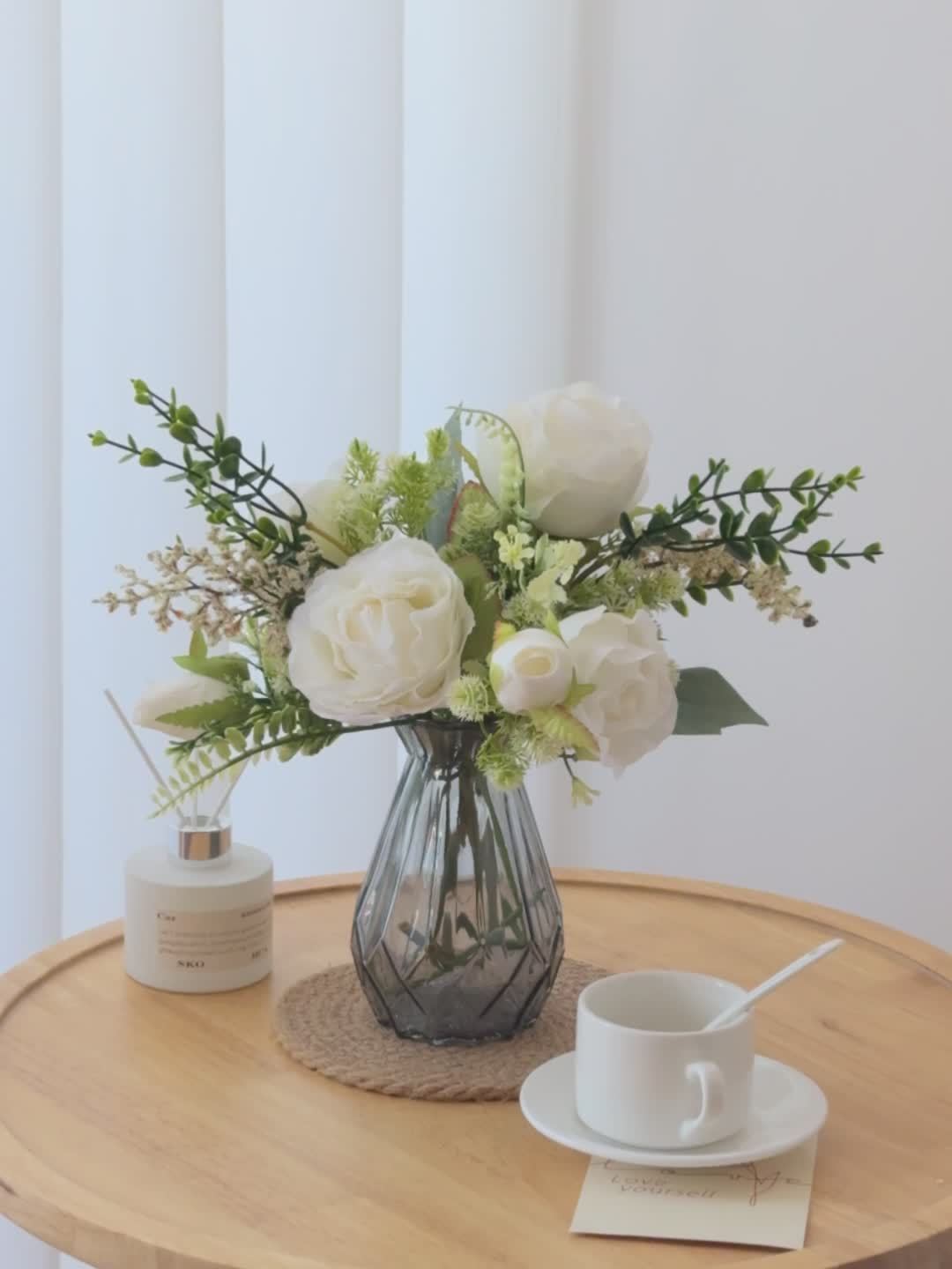 Artificial Ruyi Rose Bouquet