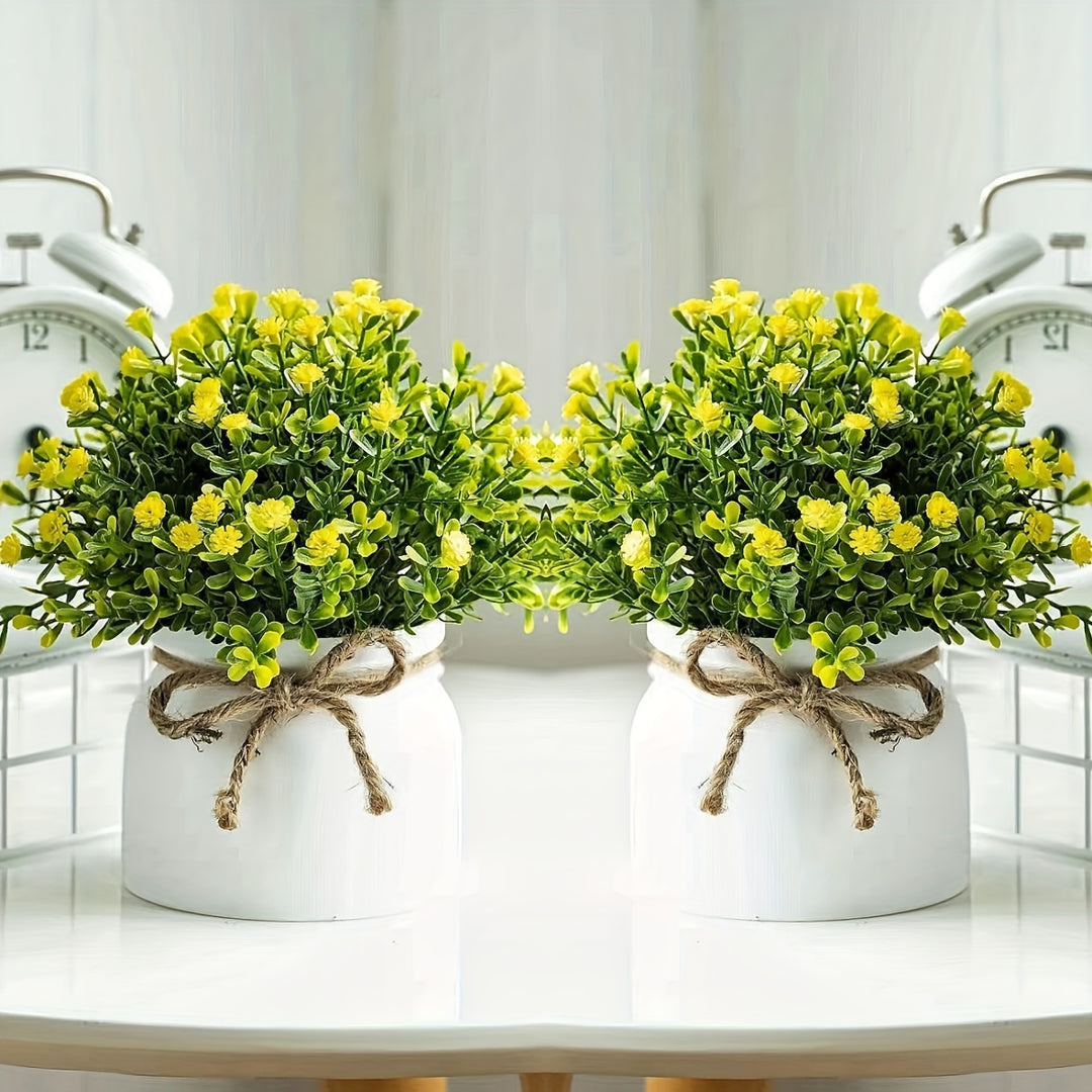 Set of 2/5 Realistic Artificial Lavender Potted Plants
