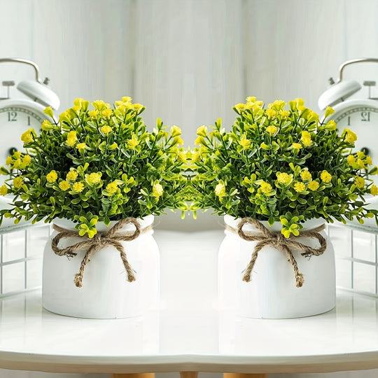 Set of 2/5 Realistic Artificial Lavender Potted Plants