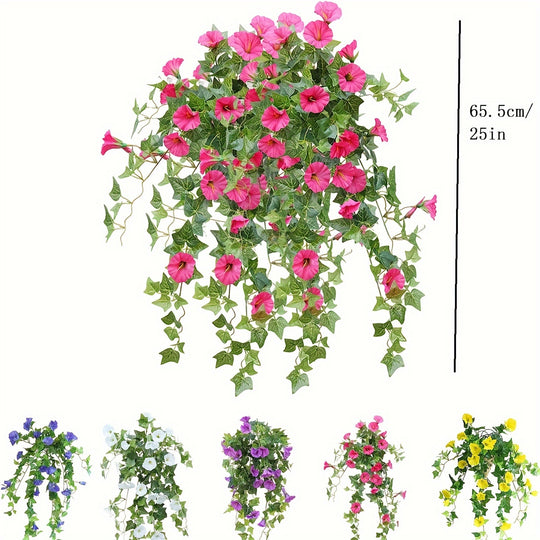 24pcs UV-Resistant Morning Glory Bouquet