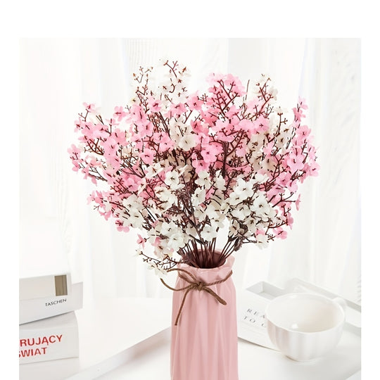Set of 1 or 4 Realistic Cherry Blossom Artificial Flowers