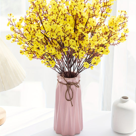 Set of 1 or 4 Realistic Cherry Blossom Artificial Flowers