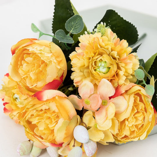 Single Artificial Peony Bouquet