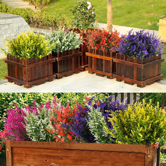 12 Bundles of UV-Resistant Artificial Lavender Flowers
