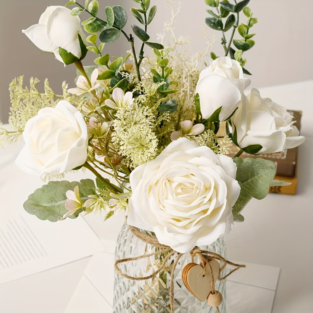 Artificial Ruyi Rose Bouquet