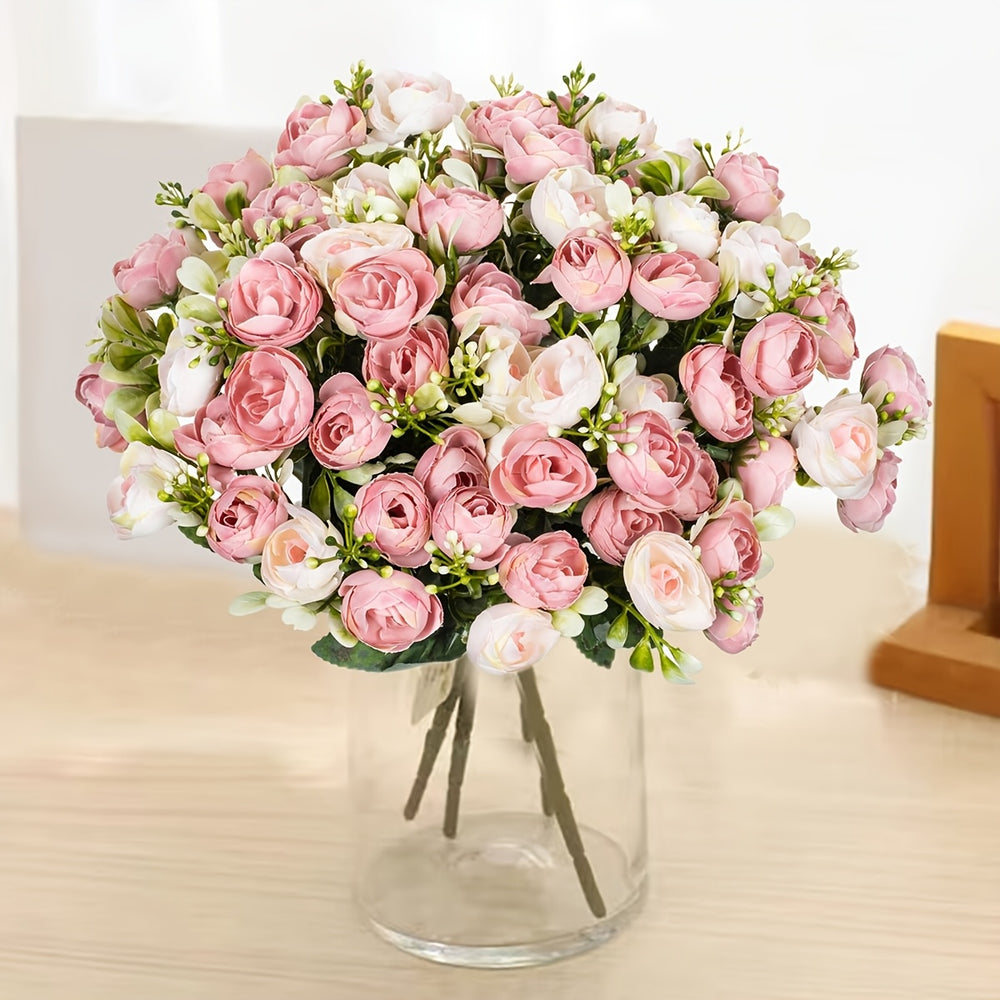 Elegant Artificial Rose Bouquet