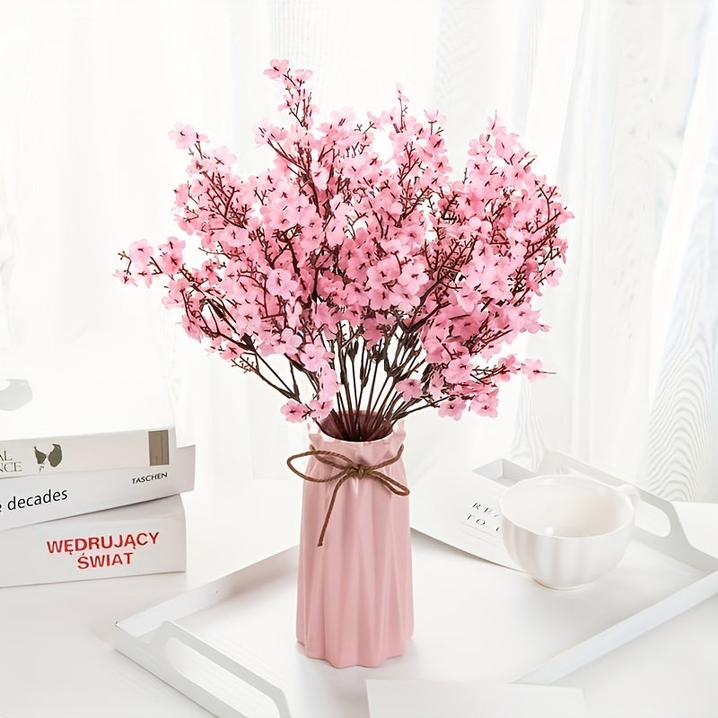 Set of 1 or 4 Realistic Cherry Blossom Artificial Flowers