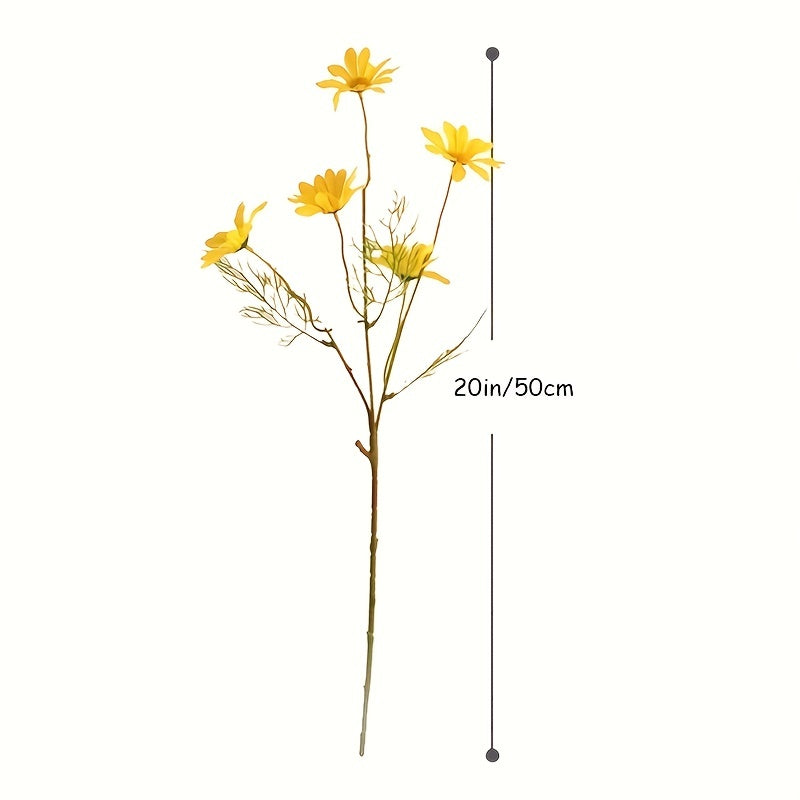 Set of 4 Artificial Daisy Bouquets