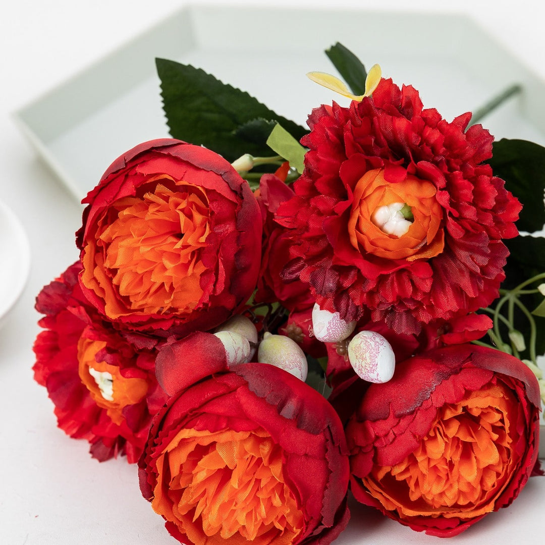 Single Artificial Peony Bouquet