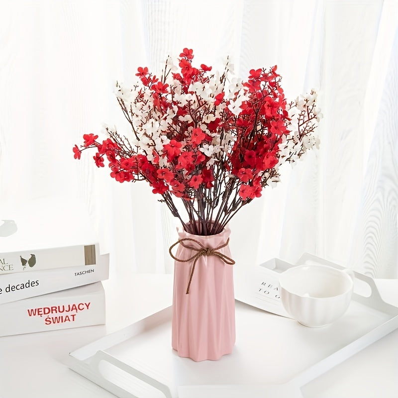 Set of 1 or 4 Realistic Cherry Blossom Artificial Flowers